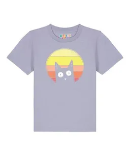 watabout.kids watabout.kids T-Shirt Kinder Sunset Cat – Produktbild 1 von 1