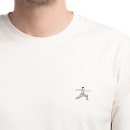 Natural Vibes Natural Vibes T-Shirt Yoga Bio GOTS | Bio T-Shirt | Weißes T-Shirt (Naturweiß) | Herren T-Shirt – Produktbild 1 von 1