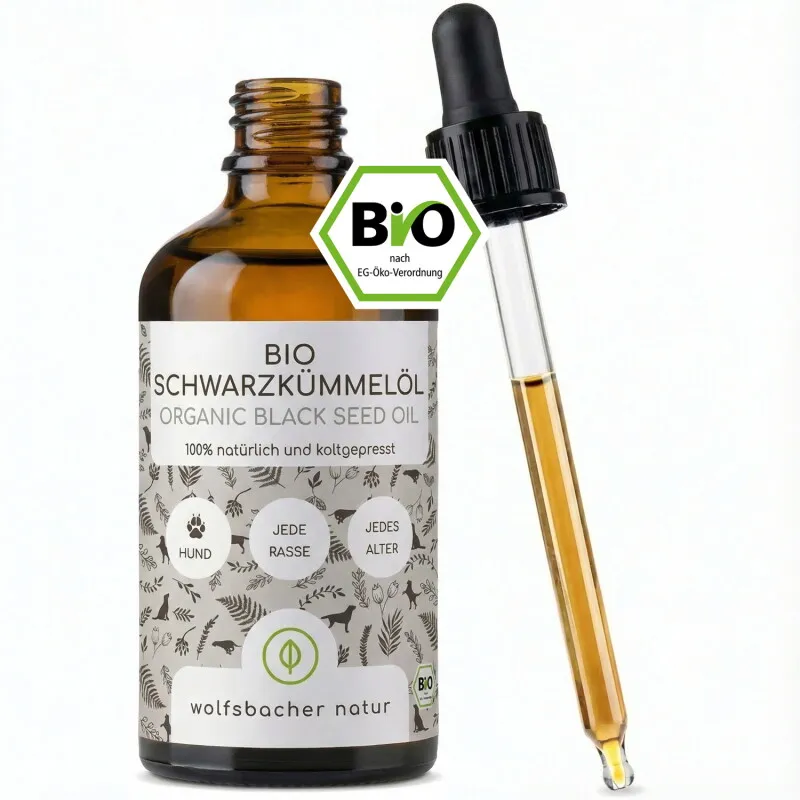Wolfsbacher Natur Wolfsbacher Natur Bio Schwarzkümmelöl 50 ml – Produktbild 1 von 2
