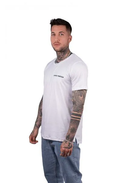 EMPIRE-THIRTEEN Basic Shirt Men EMPIRE-THIRTEEN, Weiß, – Produktbild 4 von 4