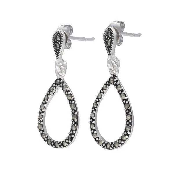pakilia pakilia Silber Ohrringe Regentropfen Fair-Trade und handmade – Produktbild 2 von 4