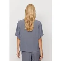 recolution Damen Crinkle Bluse aus LENZING ECOVERO Viskose - SPIREA - recolution, Dove blue (blau), – Produktbild 1 von 1