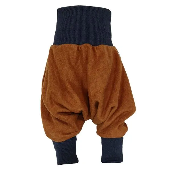 liebewicht liebewicht Warme Yogahose Pumphose Bio Fleece braun, Brown, – Produktbild 2 von 8
