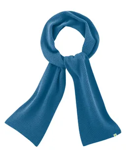 HempAge Hempage Damen vegan Schal Einfarbig Meerblau – Produktbild 1 von 1