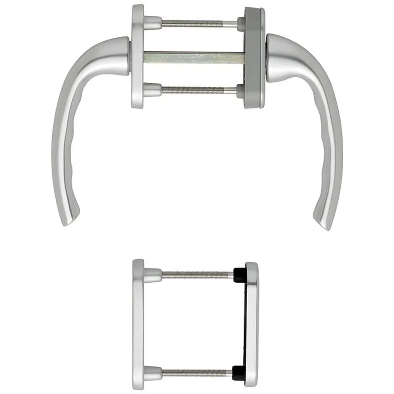 HOPPE Hoppe Fenstertür-Griffgarnitur 0710RH/66N/U26/0710 F1F1 N12A7503 7 PZ63-68 – Produktbild 1 von 1