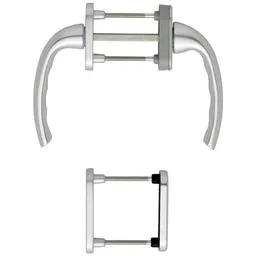 HOPPE Hoppe Fenstertür-Griffgarnitur 0710RH/66N/U26/0710 F1F1 N12A7503 7 PZ63-68 – Produktbild 1 von 1
