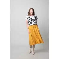 Marjolein Elisabeth Marjolein Elisabeth Damen vegan Rock Anna Gelb – Produktbild 1 von 1