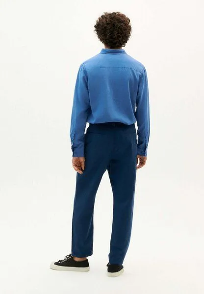 thinking mu thinking mu Stoffhose - Hemp Moero Pants - aus Hanfmix, Night blue (blau), – Produktbild 2 von 4