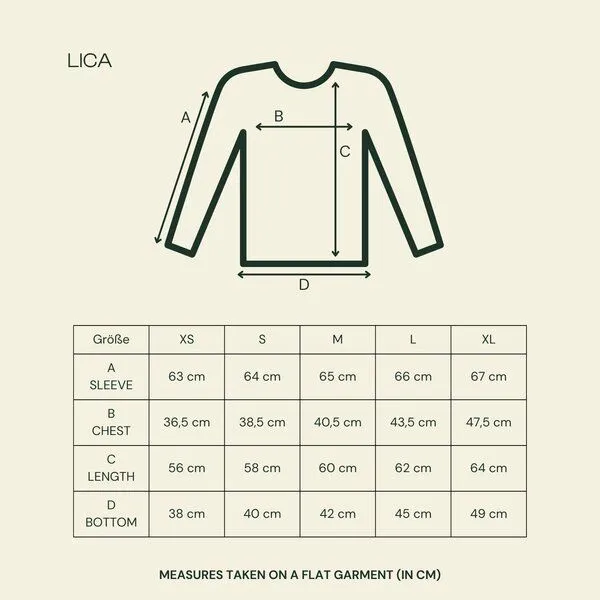 NORDLICHT NORDLICHT Geripptes Langarmshirt Lica aus Bio-Baumwolle, Natur, – Produktbild 4 von 4