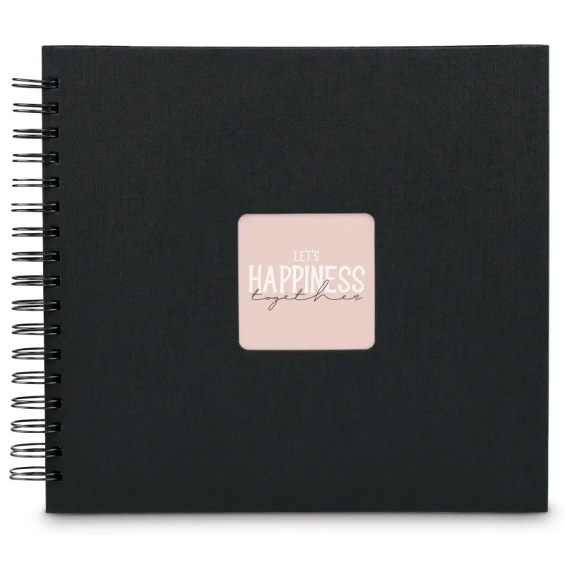 Hama Hama Spiral-Album "Fine Art", 28x24 cm, 50 schwarze Seiten, New Black – Produktbild 3 von 5