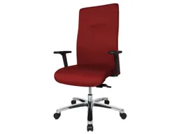 Topstar Topstar Bürodrehstuhl "Big Star" mit Armlehnen dunkelrot – Produktbild 1 von 1