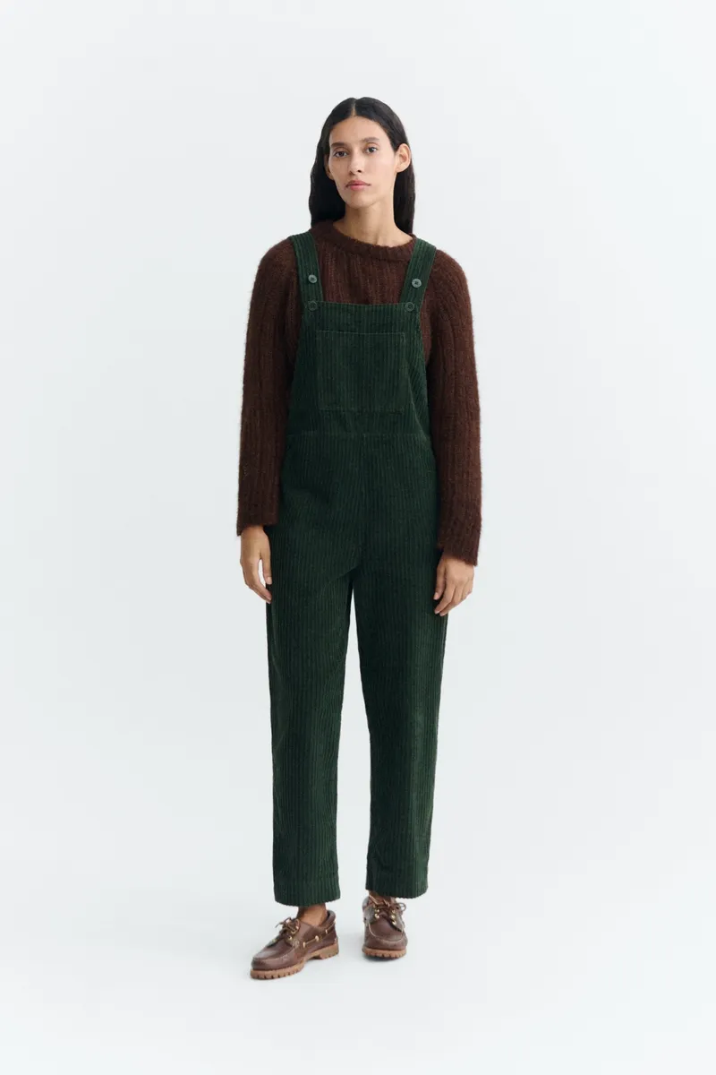 thinking mu Thinking MU Damen vegan Jumpsuit Luz Flaschengrün, Grün, – Produktbild 2 von 2