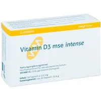 MSE intense Vitamin D3 Mse intense Kapseln – Produktbild 1 von 1