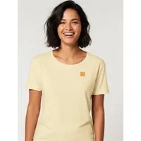 Kultgut Kultgut Leichtes- Sommershirt - Soft tailliert /Little Flower, Hellgelb, – Produktbild 1 von 1
