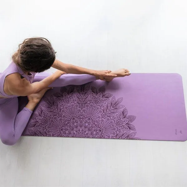 DIYogi DIYogi Yogamatte Naturkautschuk, Lila, – Produktbild 4 von 4