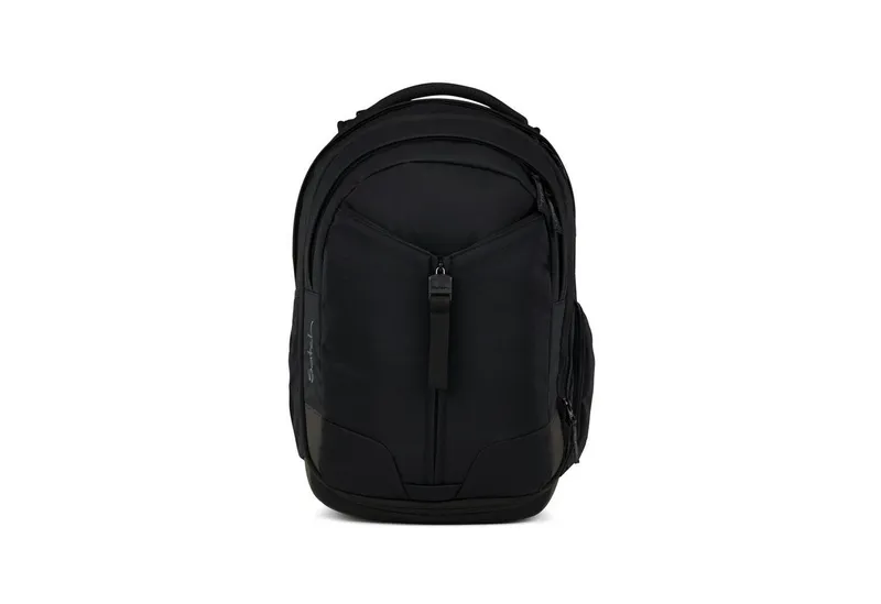 Satch Satch Schulranzen Schulrucksack-Set MATCH Blackjack 3-teilig (3-teilig), Schulranzen, ergonomisch, 30 + 5 Liter, Schwarz, – Produktbild 3 von 4