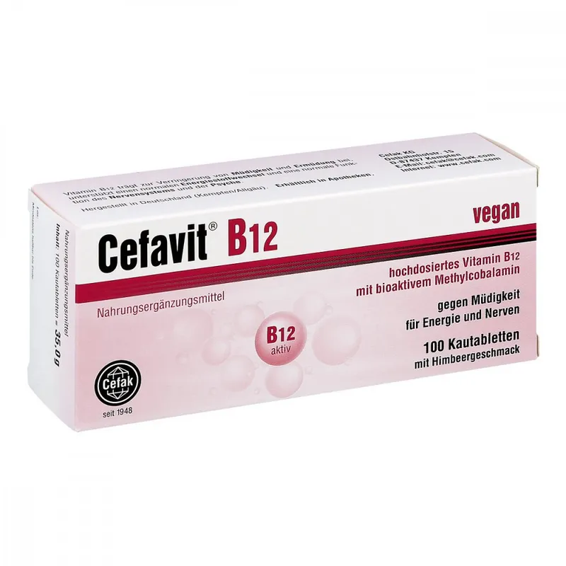 Cefavit Cefavit B12 Kautabletten – Produktbild 1 von 1