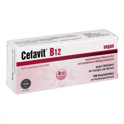 Cefavit Cefavit B12 Kautabletten – Produktbild 1 von 1