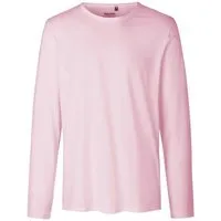Neutral Neutral® Herren Langarm T-Shirt von Neutral Bio Baumwolle, Light pink, – Produktbild 1 von 1