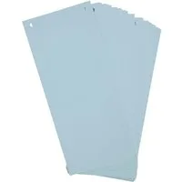 Exacompta 12 x 100 Exacompta Trennstreifen "Forever", 180 g/m², 105 x 240 mm, hellblau – Produktbild 1 von 1