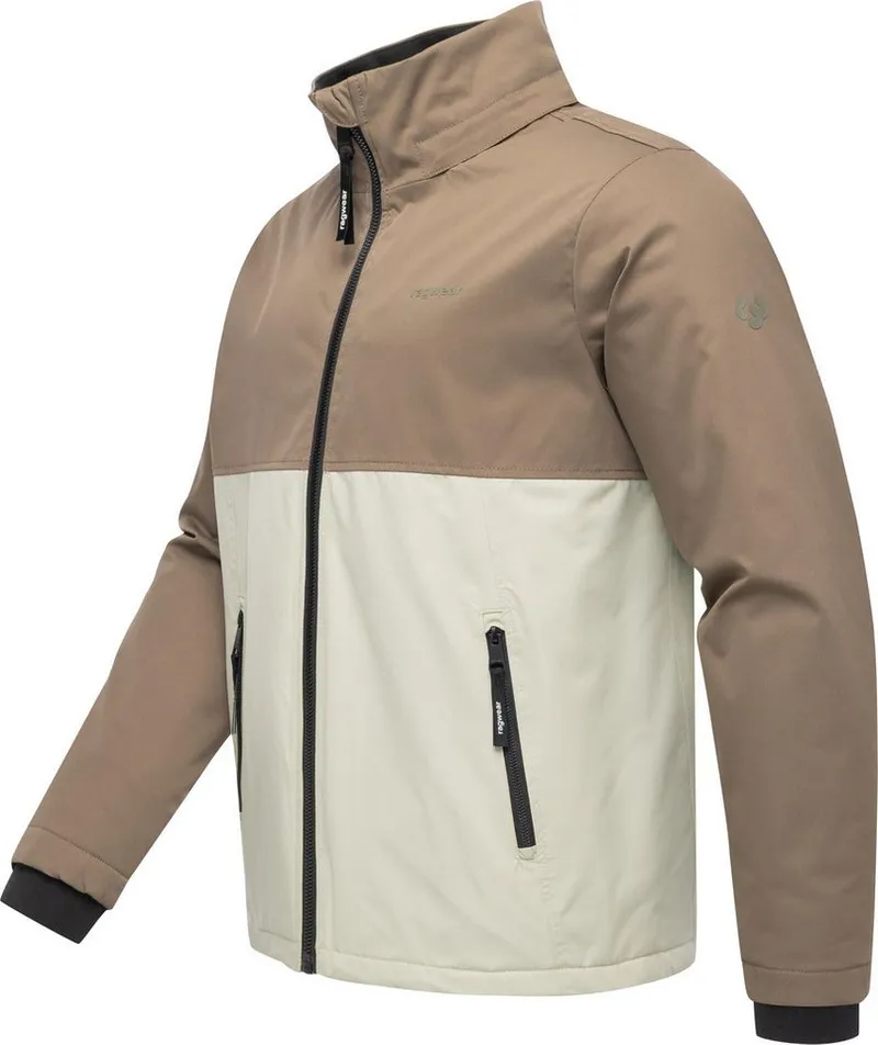ragwear ragwear Funktionsjacke Roaan Wasserdichte leichte Winterjacke mit Kapuze, Braun, – Produktbild 1 von 5