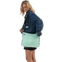 Ticket to the Moon Ticket to the Moon Faltbarer Einkaufs- & Tragebeutel mit Zipper, Mint/jade green, – Produktbild 1 von 1