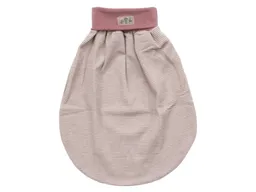 Lilano Lilano Baby Strampelsack Wolle Seide mauve-geringelt Gr.1, für die ersten 6 Lebensmonate – Produktbild 1 von 1
