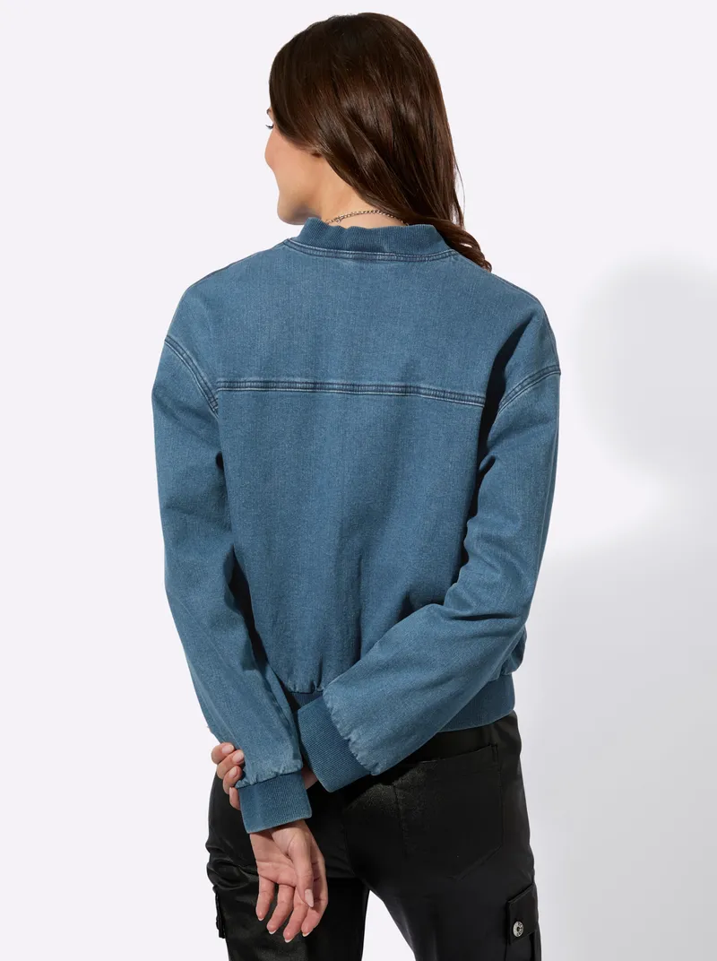 Witt Blouson, Blue-bleached, – Produktbild 2 von 2