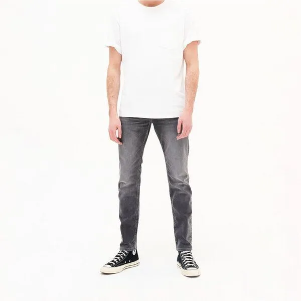 Kuyichi Kuyichi Jeans Regular Slim Fit - Jim, Grau (stone grey), – Produktbild 1 von 8