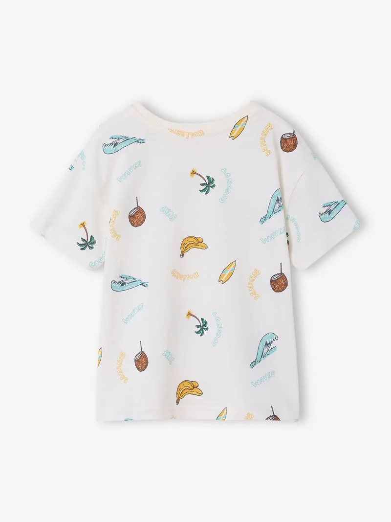 Vertbaudet T-Shirt Jungen, Weiß, – Produktbild 3 von 4