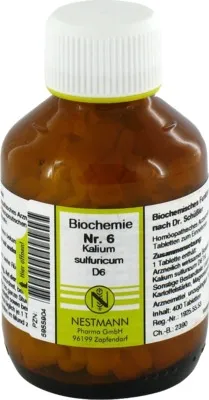 Nestmann Pharma BIOCHEMIE 6 Kalium sulfuricum D 6 Tabletten 400 St Tabletten – Produktbild 1 von 1