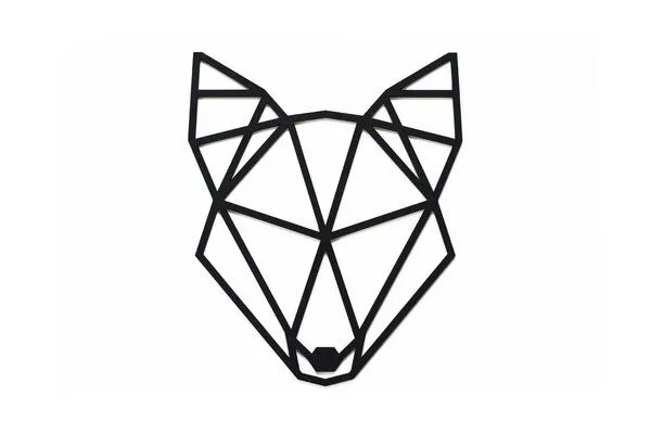 BeWooden BeWooden Wanddekoration aus Holz - Wolf – Produktbild 1 von 1
