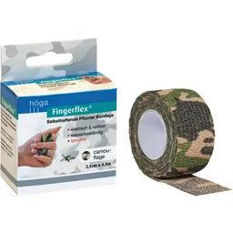 Höga-Pharm FINGERFLEX 2,5 cmx4,5 m camouflage 1 St Pflaster – Produktbild 1 von 1