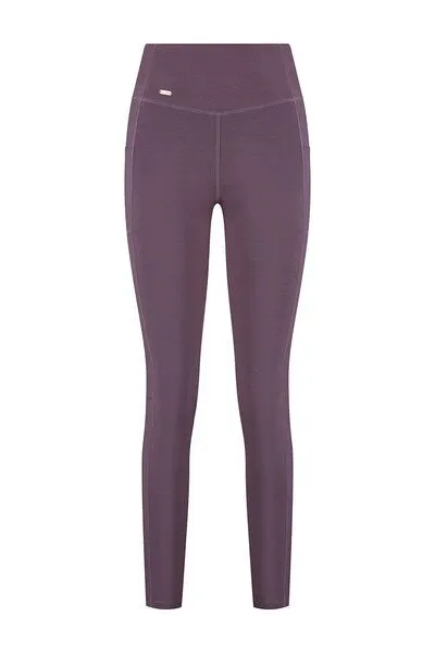 Urban Goddess Urban Goddess Tara Pocket Yoga Leggings, Berry (lila), – Produktbild 4 von 4