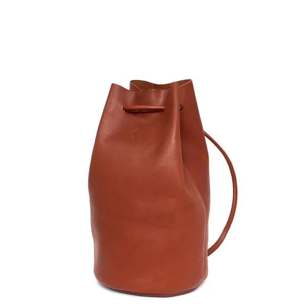 Marin et Marine Marin et Marine Crossover Leder Rucksack, Marron, – Produktbild 1 von 2