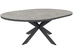 Gartentisch "Fellow" B 145/200 x T145x75 cm, ausziehbar, Alu, Stahl, Sinterstein anthrazit – Produktbild 1 von 1