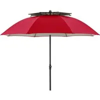Doppler doppler Sonnenschirm "GS WINDPROFI NEO" mit Tragetasche Ø 200 cm, rot – Produktbild 1 von 1