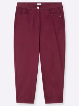 sheego Chinohose bordeaux – Produktbild 1 von 1