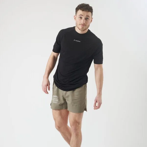 runamics runamics Running Shorts Herren, Light oliv (grün), – Produktbild 1 von 4