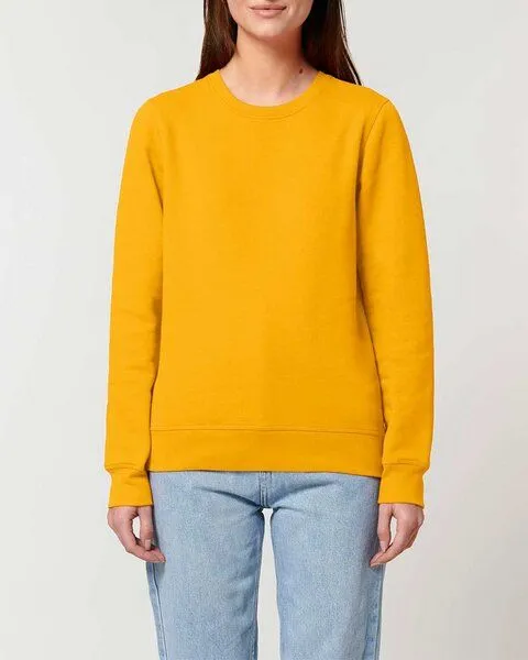 YTWOO YTWOO Unisex Sweatshirt | fairtrade & ökologisch, Gelb, – Produktbild 2 von 4