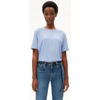 ARMEDANGELS ARMEDANGELS LUALAA Damen T-Shirt aus Bio-Baumwolle, Soft blue, – Produktbild 1 von 1