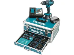 Makita Makita Akku-Schlagbohrschrauber-Set "DHP482RFX9" 18V/3Ah 2 Akkus + Ladegerät – Produktbild 1 von 1