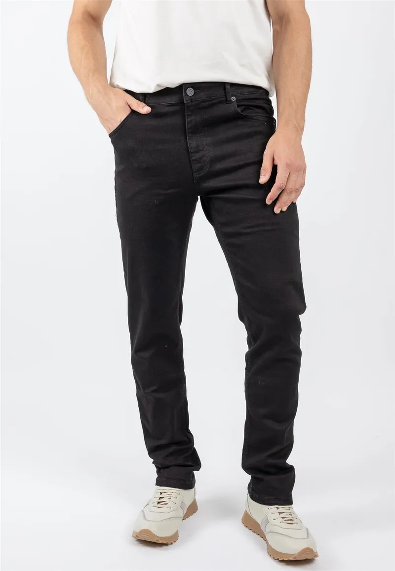 TORLAND TORLAND Slim Fit Jeans Benny, Black, – Produktbild 1 von 2