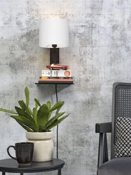 GOOD&MOJO GOOD&MOJO Wandlampe Andes, Weiss, – Produktbild 3 von 4