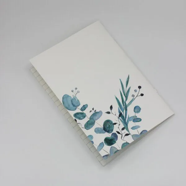 Fines Papeterie Fines Papeterie Notizheft Din A5 mit handgezeichneten Motiven aus Naturpapier – Produktbild 5 von 8