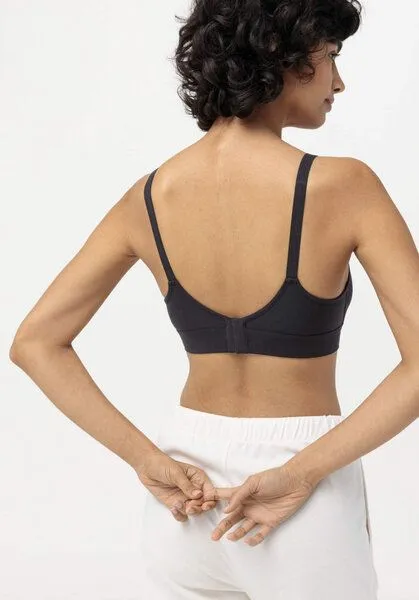 hessnatur hessnatur Still-Bustier aus Bio-Baumwolle, Schwarz, – Produktbild 4 von 7