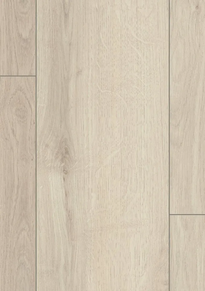 Egger Egger Laminat NatureSense* EL2831 Elton Eiche weiss, (8mm, 1,995qm), Praktisch & Pflegeleicht, Beige|braun, – Produktbild 3 von 5