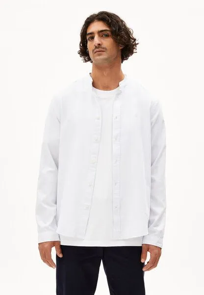 ARMEDANGELS ARMEDANGELS TOMAASAS Herren Hemd aus Bio-Baumwolle, White, – Produktbild 5 von 8