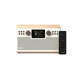 Pure Classic H6 baumwoll-weiß/eiche DAB+ Radio – Produktbild 1 von 1
