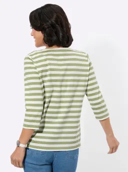 Witt 3/4-Arm-Shirt schilf-moos-bedruckt – Produktbild 1 von 1